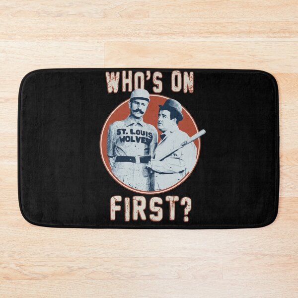 Item preview, Who’s On First Vintage Baseball Comedy Shirt designed and sold by PowerSSales.