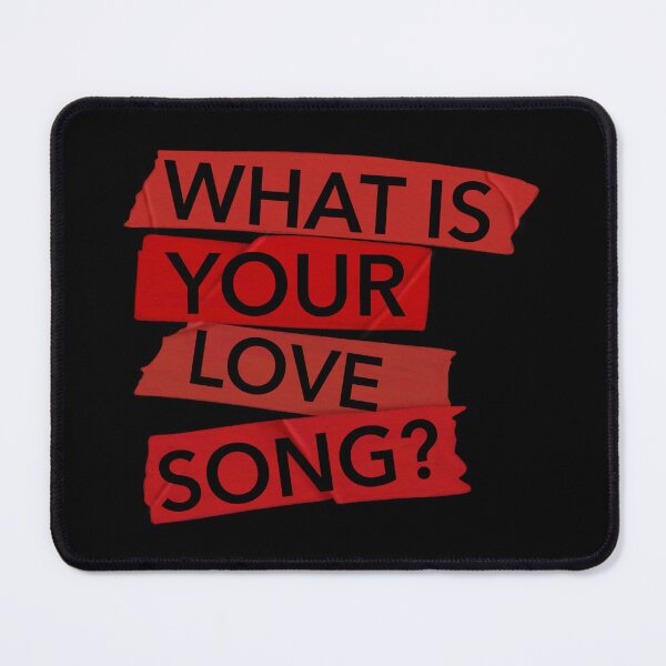 Item preview,  What is your love sing? On black designed and sold by Aakanksha97.