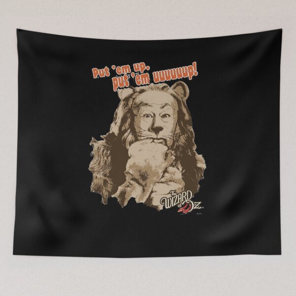 Artikelvorschau, „Put ’Em Up Lion Funny Wizard of Oz Shirt“ entworfen und verkauft von PowerSSales.