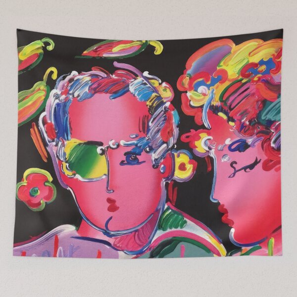 Item preview, peter max (103) - Peter Max Style Psychedelic Pop Art — Bold Colors Cosmic Retro 60s Print designed and sold by KirstenShShop.