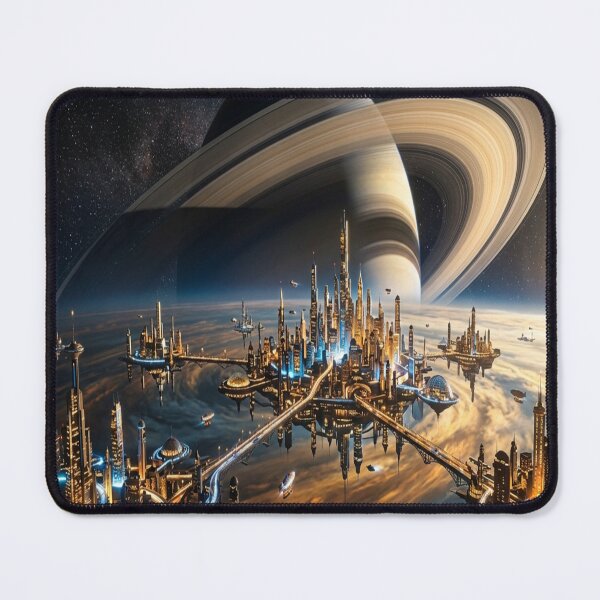 Item preview, The Golden Spires of Saturn designed and sold by RavenCrow444.