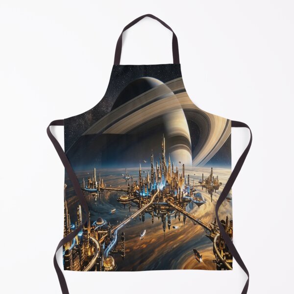 Item preview, The Golden Spires of Saturn designed and sold by RavenCrow444.