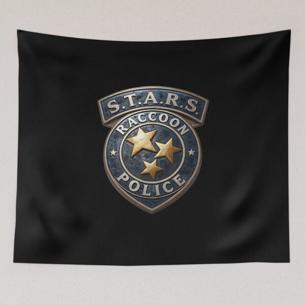 Item preview, Resident Evil STARS Raccoon Police Badge designed and sold by LUNARA LABS.