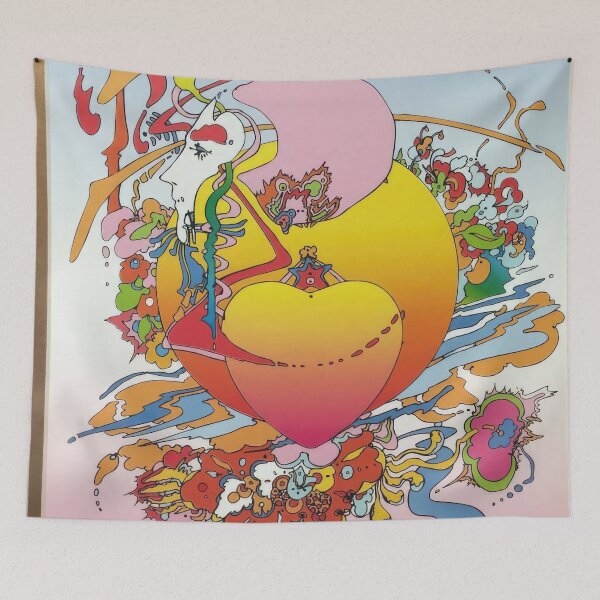 Item preview, peter max (12) - Peter Max Style Psychedelic Pop Art — Bold Colors Cosmic Retro 60s Print designed and sold by KirstenShShop.