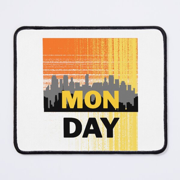 Item preview, Retro City Sunset "MONDAY" Morning Vibe designed and sold by Atlasoloji.