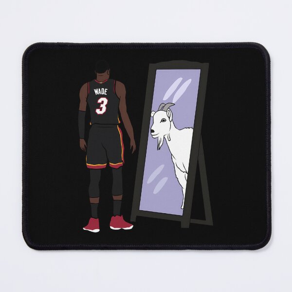 Item preview, Dwyane Wade Mirror GOAT  designed and sold by Verveloop.