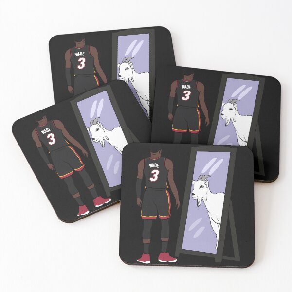 Item preview, Dwyane Wade Mirror GOAT  designed and sold by Verveloop.