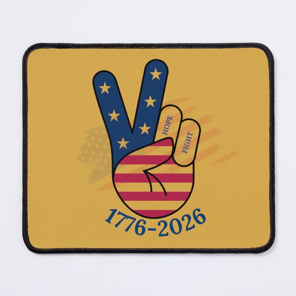 Item preview, merican Peace Sign 1776-2026 – 250th Anniversary Patriotic Hand Gesture designed and sold by By Dana Studio.
