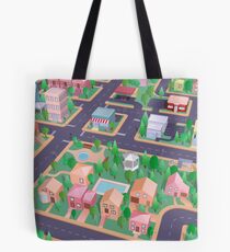 Vector City Tote Bag