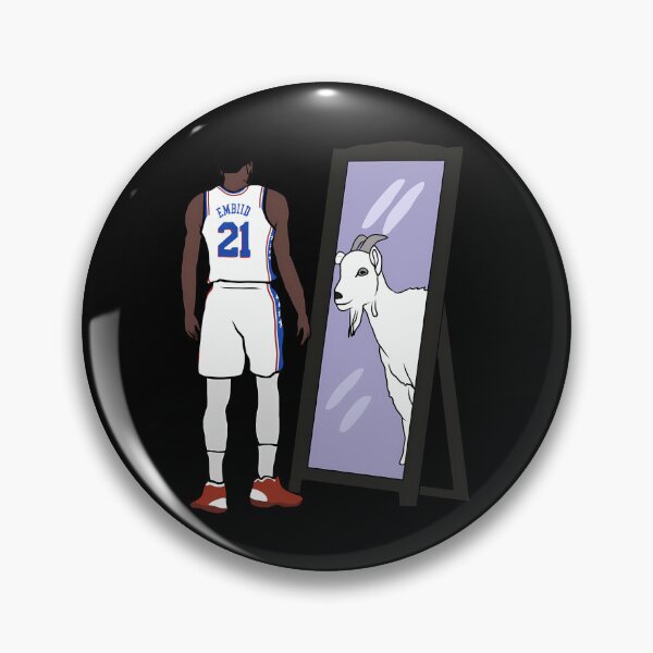 Item preview, Joel Embiid Mirror GOAT  designed and sold by Verveloop.