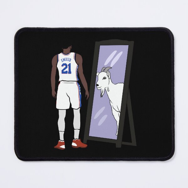 Item preview, Joel Embiid Mirror GOAT  designed and sold by Verveloop.