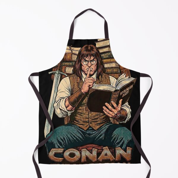 Item preview, Conan the Librarian designed and sold by MikeMoreArt.