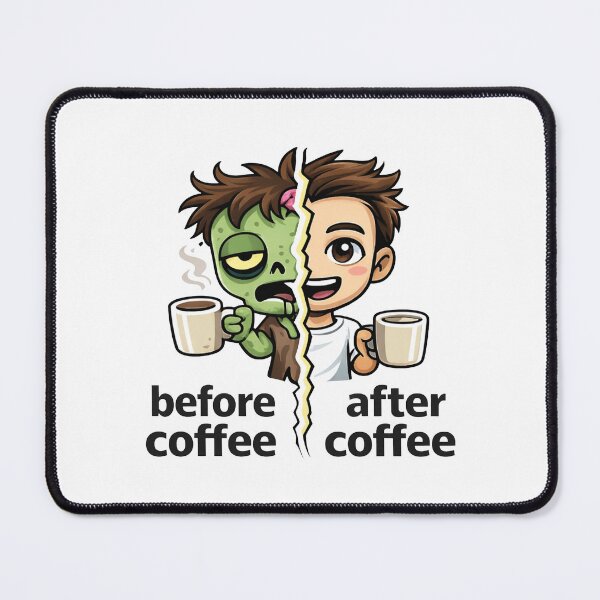 Item preview, Before Coffee After Coffee Funny designed and sold by MonkiFlipp.