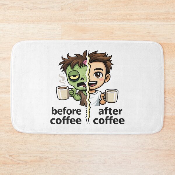 Item preview, Before Coffee After Coffee Funny designed and sold by MonkiFlipp.