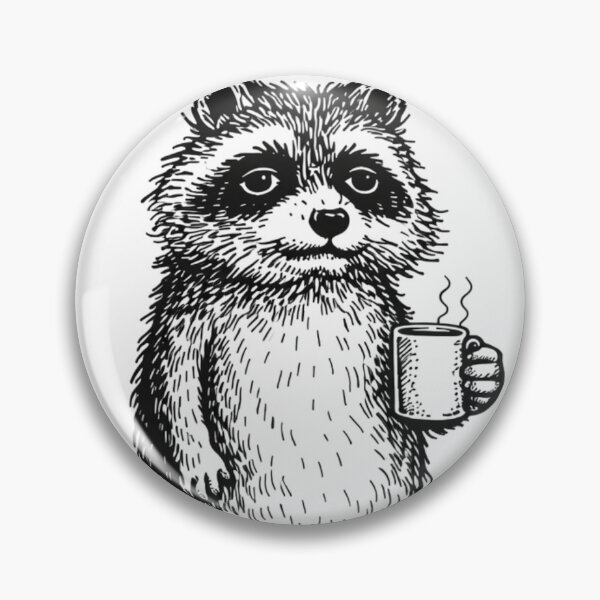 Item preview, Anxiety Raccoon Panic Meme – Perhaps I Should Panic About This Later designed and sold by Region.