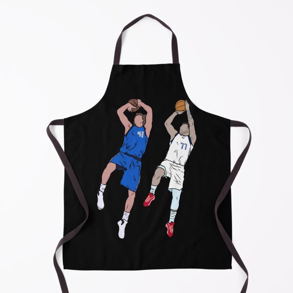 Item preview, Dirk Nowitzki and Luka Doncic Fadeaway  designed and sold by Verveloop.