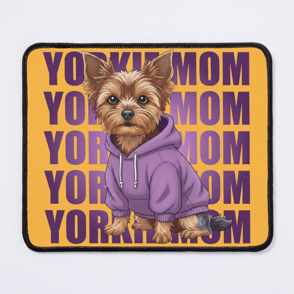 Item preview, Yorkie Mom Stylish Dog Art Illustration designed and sold by Lion-style.