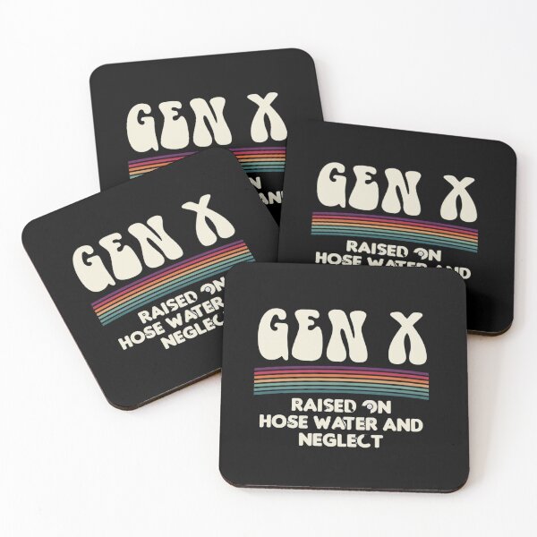 Item preview, Gen X Raised on Hose Water Retro Shirt designed and sold by PowerSSales.