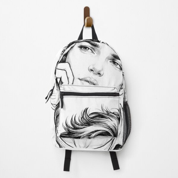 Item preview, Aesthetic Black & White Portrait Line Art – Minimalist Modern Illustration designed and sold by TorqueThread.