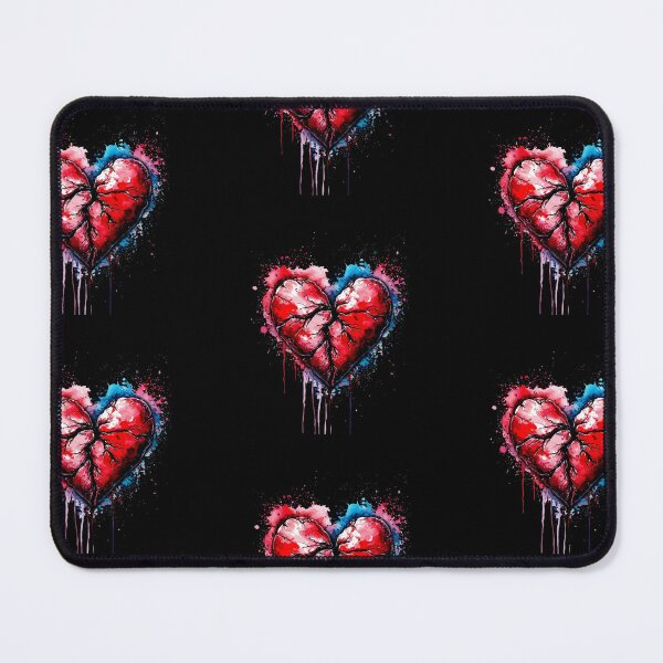 Item preview, Broken heart watercolor designed and sold by Grypis.