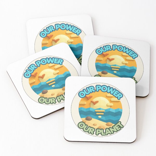 Item preview, Our Power, Our Planet designed and sold by Lazy Leaves.
