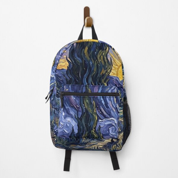 Item preview, Cypress Dusk - Van Gogh Style Evening Landscape Fine Art designed and sold by MyTutina.