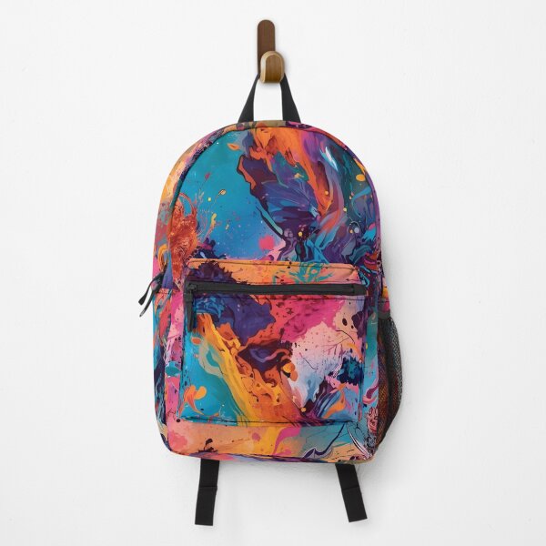 Item preview, Vibrant Abstract Color Explosion Pattern | Rainbow Paint Swirl Aesthetic designed and sold by CoastalEmp.