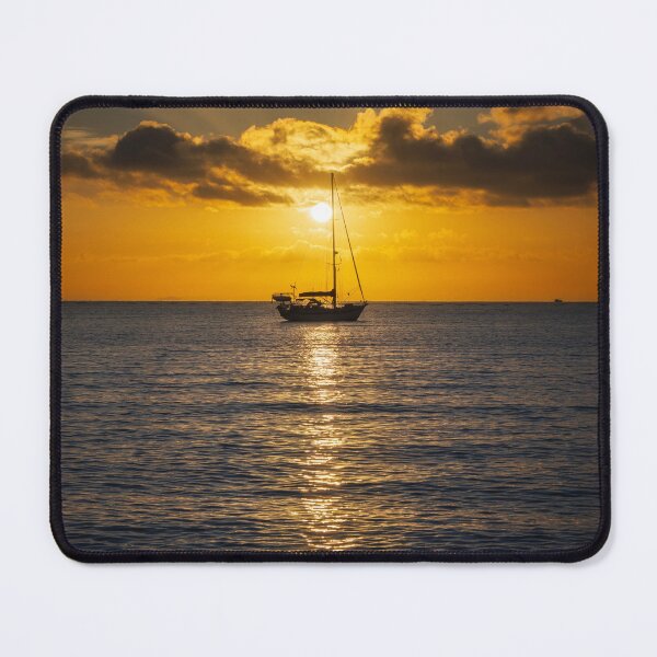 Item preview, Sailboat at Sunrise in Zakynthos Greece designed and sold by PhotoArt by Joan Carroll.