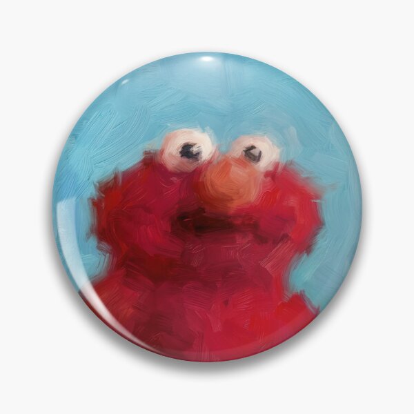 Item preview, Devastated Elmo Painting Framed designed and sold by The Common Tee.
