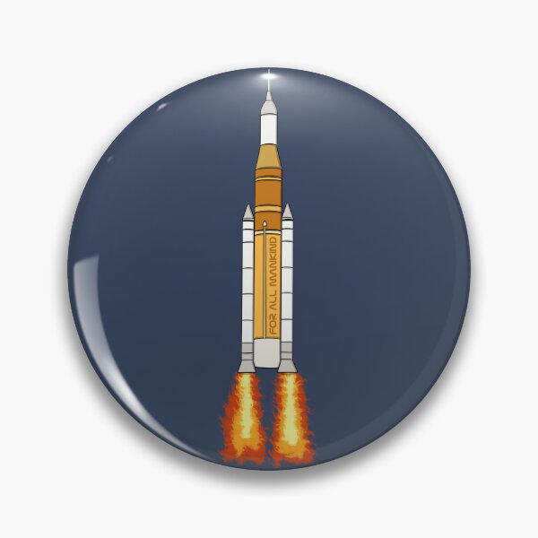 Item preview, artemis ii rocketship designed and sold by artbykls.