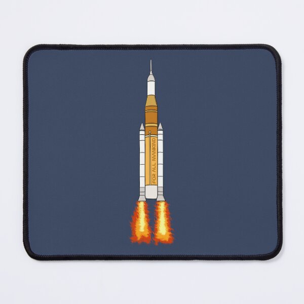 Item preview, artemis ii rocketship designed and sold by artbykls.