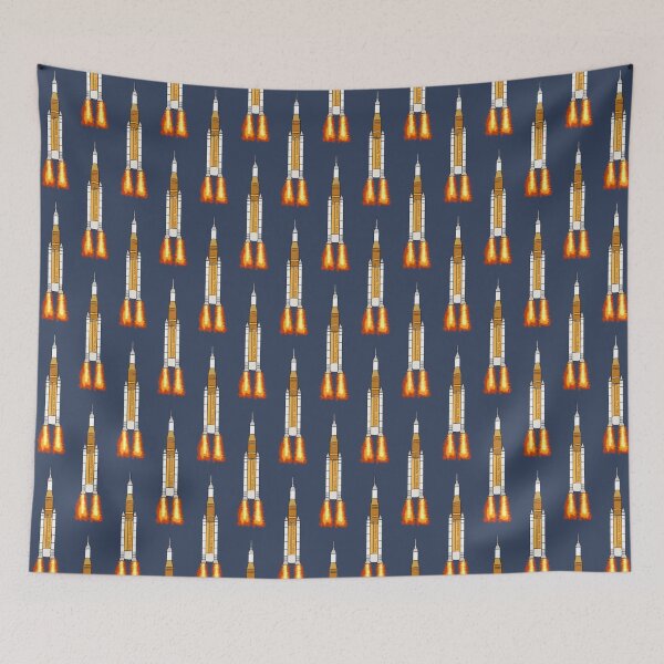 Item preview, artemis ii rocketship designed and sold by artbykls.