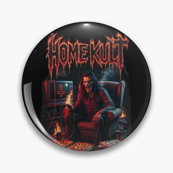 Item preview, Homekult - Demonic Couch Potato Satanic Horror Art designed and sold by MorbidDreams.