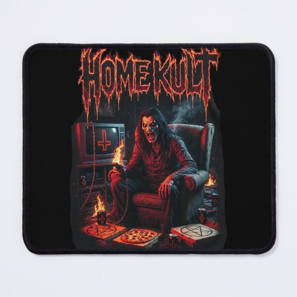 Item preview, Homekult - Demonic Couch Potato Satanic Horror Art designed and sold by MorbidDreams.