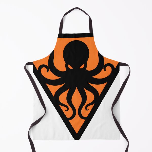 Item preview, Octopus Superhero Emblem Triangle Logo designed and sold by octozap.