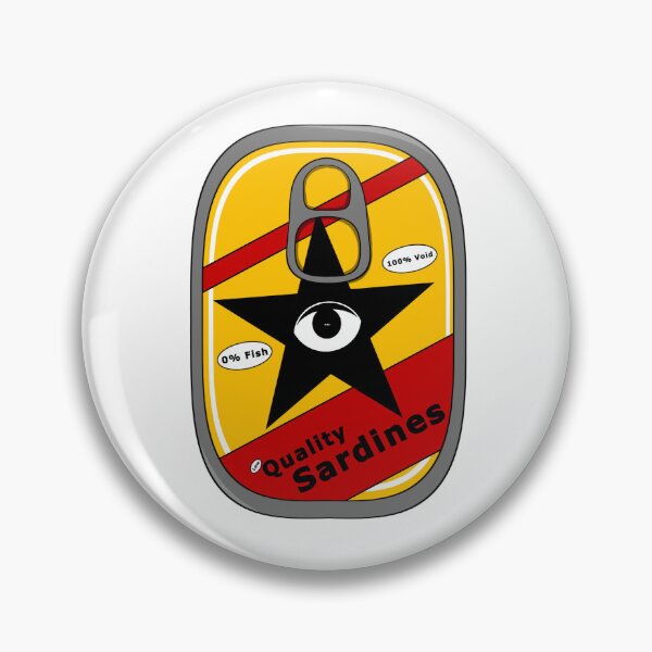 Item preview, Cryptic Sardines (Yellow) designed and sold by HellmouthGirl.