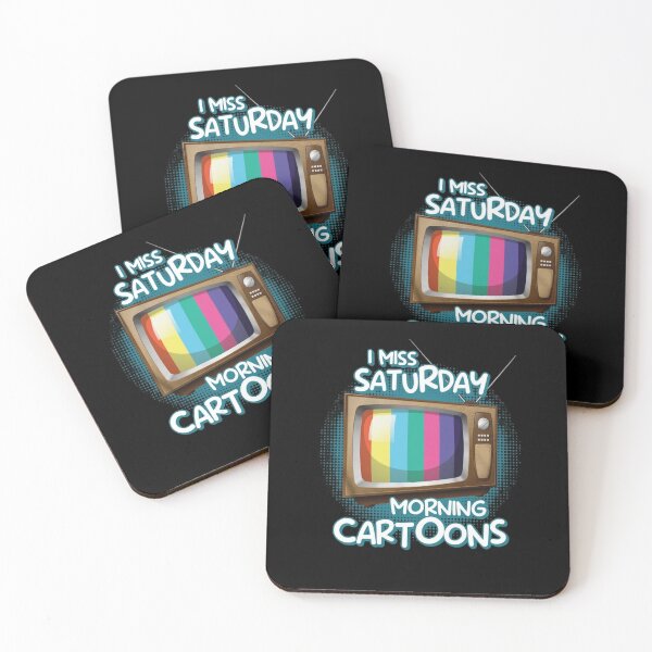 Item preview, I Miss Saturday Morning Cartoons Retro TV Shirt designed and sold by PowerSSales.