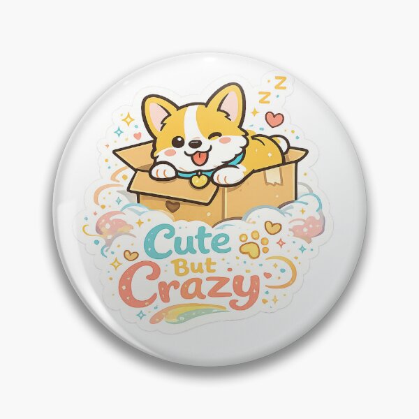 Item preview, Corgi the Doggy - Cute But Crazy designed and sold by naruto4925.