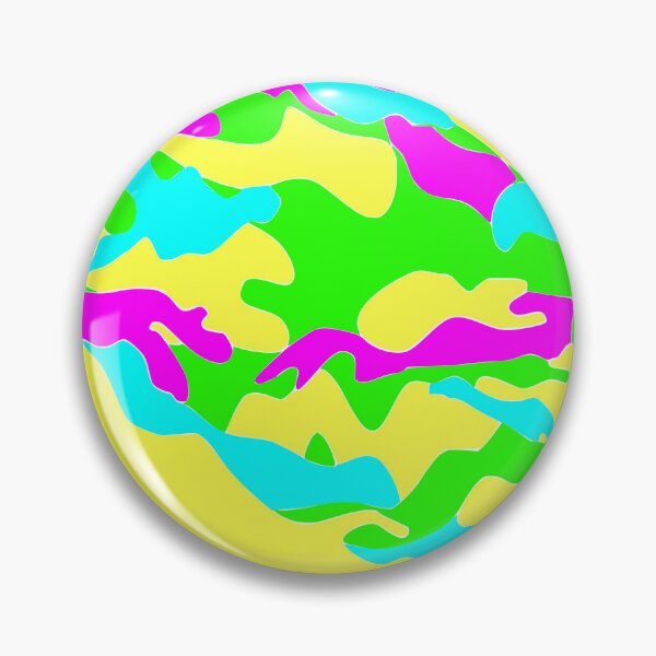 Item preview, Neon Overload: Vibrant Retro Anti-Camo Pattern designed and sold by jasperpuss.