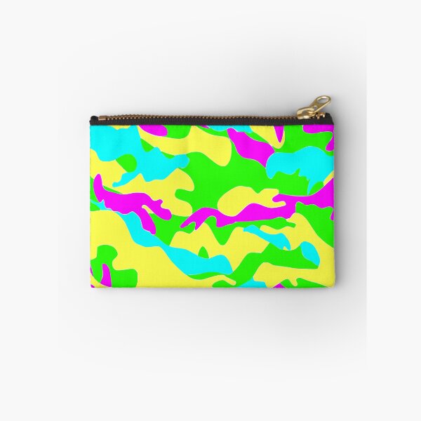 Item preview, Neon Overload: Vibrant Retro Anti-Camo Pattern designed and sold by jasperpuss.