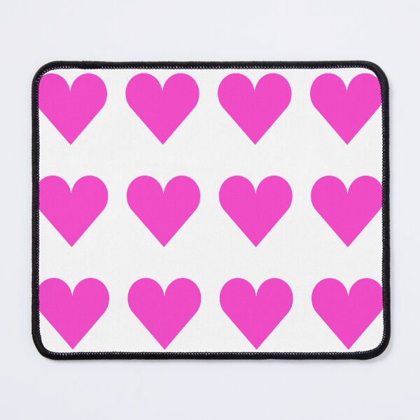 Item preview, Large HOT PINK & WHITE LOVE HEARTS designed and sold by RachelMacht.