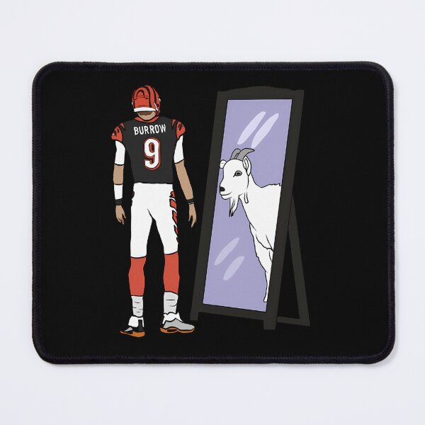 Item preview, Joe Burrow Mirror GOAT  designed and sold by backtrending.