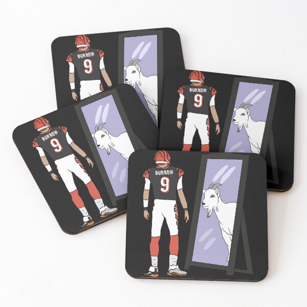 Item preview, Joe Burrow Mirror GOAT  designed and sold by backtrending.