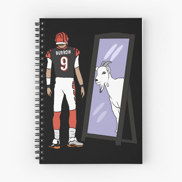 Item preview, Joe Burrow Mirror GOAT  designed and sold by backtrending.