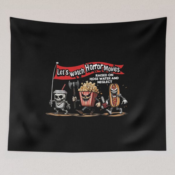Item preview, Let’s Watch Horror Movies Funny Popcorn Shirt designed and sold by PowerSSales.