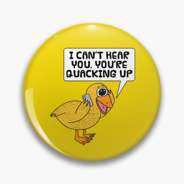 Item preview, Duck Phone, You're Quacking Up, Wildlife Nature Funny designed and sold by doodlerob.