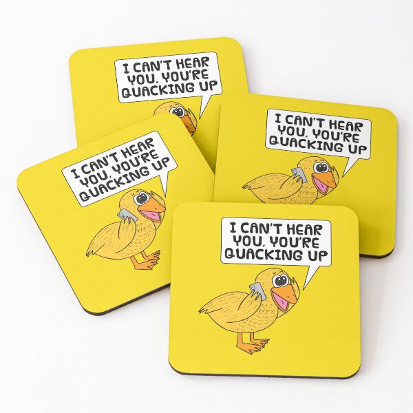 Item preview, Duck Phone, You're Quacking Up, Wildlife Nature Funny designed and sold by doodlerob.