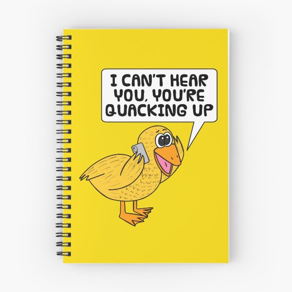 Item preview, Duck Phone, You're Quacking Up, Wildlife Nature Funny designed and sold by doodlerob.