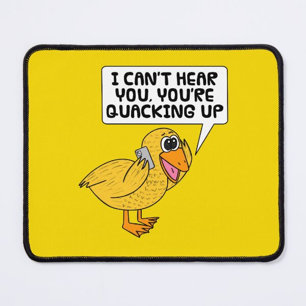 Item preview, Duck Phone, You're Quacking Up, Wildlife Nature Funny designed and sold by doodlerob.