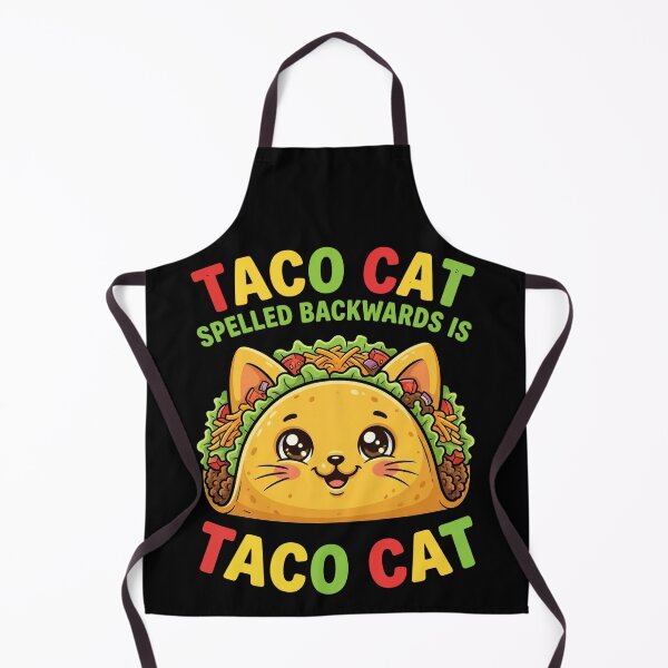 Item preview, Tacocat Spelled Backwards is Tacocat Funny Cat designed and sold by FreshVibe Prints.